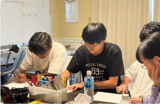 少人数レッスンで学ぶ参加者