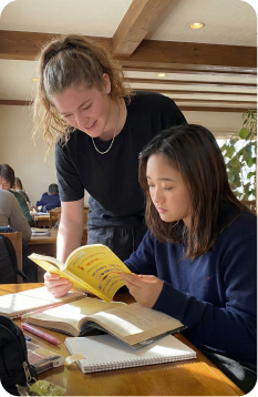 ニセコ留学で学ぶ様子