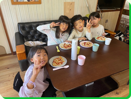 起床・朝食