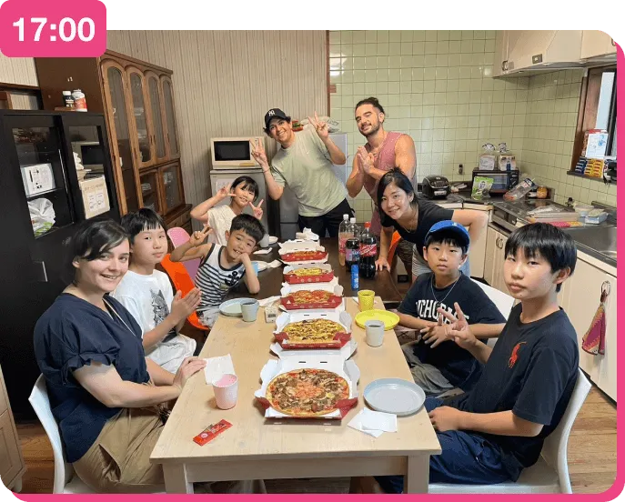 夕食